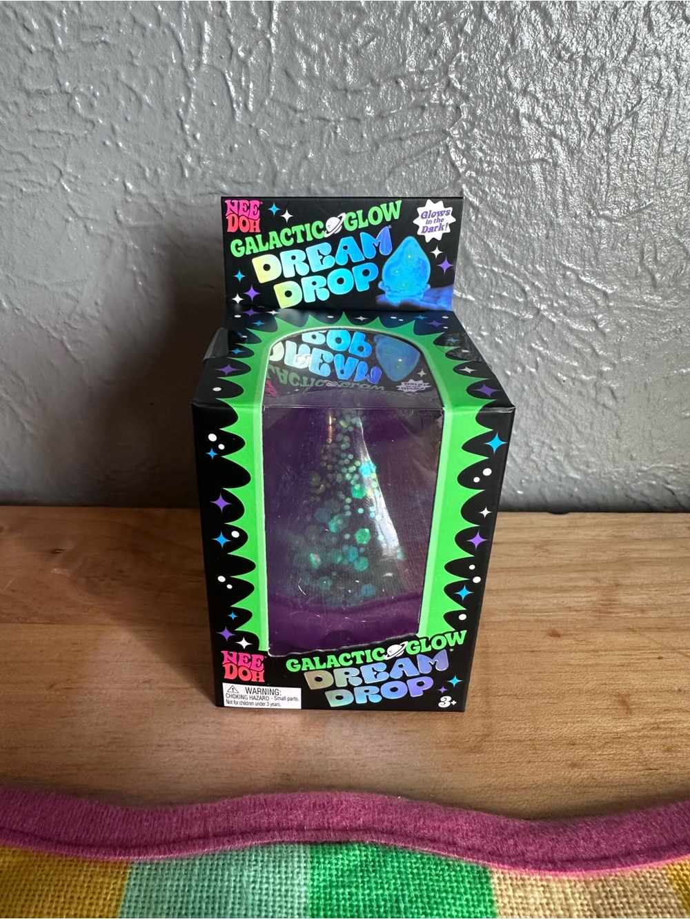 NeeDoh Galactic Glow Dream Drop - Purple